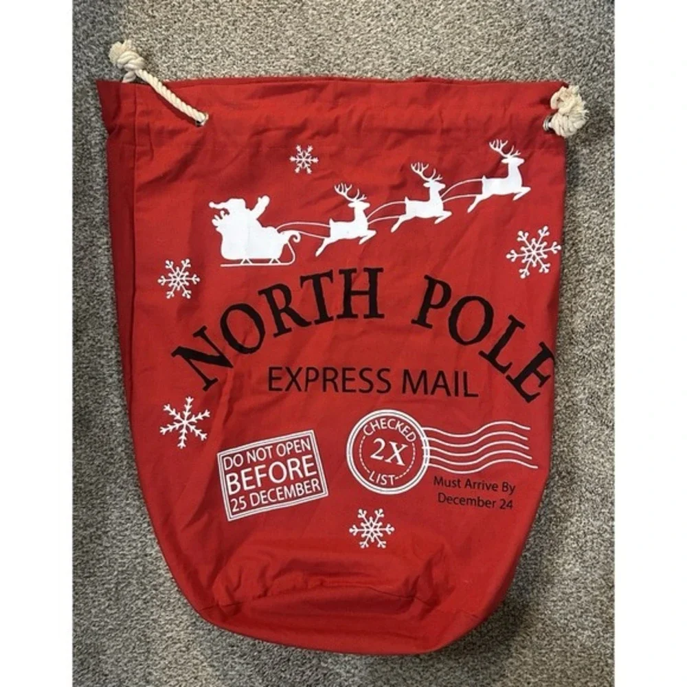 3-PC Large Santa‎ Sacks 24